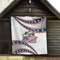 Hockey United States 250th Anniversary Quilt USA Semiquincentennial We The People