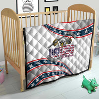 Hockey United States 250th Anniversary Quilt USA Semiquincentennial We The People