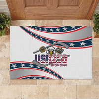 Hockey United States 250th Anniversary Rubber Doormat USA Semiquincentennial We The People