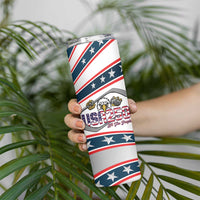 Custom Hockey United States 250th Anniversary Skinny Tumbler USA Semiquincentennial We The People