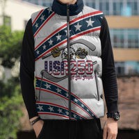 Custom Hockey United States 250th Anniversary Sleeveless Puffer Jacket USA Semiquincentennial We The People