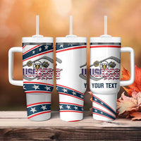 Custom Hockey United States 250th Anniversary Tumbler With Handle USA Semiquincentennial We The People