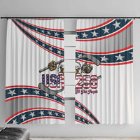 Hockey United States 250th Anniversary Window Curtain USA Semiquincentennial We The People