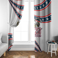 Hockey United States 250th Anniversary Window Curtain USA Semiquincentennial We The People
