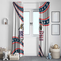 Hockey United States 250th Anniversary Window Curtain USA Semiquincentennial We The People