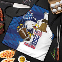 Football United States 250th Anniversary Apron USA Flag Eagle Liberty Bell