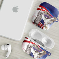 United States 4th Of July AirPods Case USA Osprey 250 Years Of Freedom