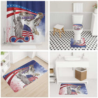 United States 4th Of July Bathroom Set USA Osprey 250 Years Of Freedom