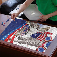 United States 4th Of July Puzzle USA Osprey 250 Years Of Freedom