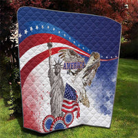 United States 4th Of July Quilt USA Osprey 250 Years Of Freedom