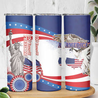 United States 4th Of July Skinny Tumbler USA Osprey 250 Years Of Freedom