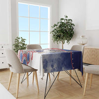 United States 4th Of July Tablecloth USA Osprey 250 Years Of Freedom