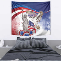United States 4th Of July Tapestry USA Osprey 250 Years Of Freedom