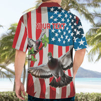 Personalized United States Pigeon Day Hawaiian Shirt Proud Of Our Heroes Grunge Style - Wonder Print Shop