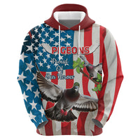 Personalized United States Pigeon Day Hoodie Proud Of Our Heroes Grunge Style - Wonder Print Shop