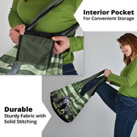 Personalized USA Cher Ami Grocery Bag Lest We Forget Pigeon Hero