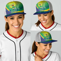 Brazil Football 2026 Baseball Net Cap Come On Selecao Brasil Parrot Mascot