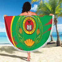 Cape Verde 1975-1992 Beach Blanket Coat Of Arms Grunge Style