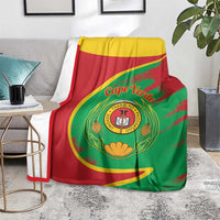 Cape Verde 1975-1992 Blanket Coat Of Arms Grunge Style