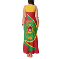Cape Verde 1975-1992 Tank Maxi Dress Coat Of Arms Grunge Style