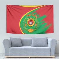 Cape Verde 1975-1992 Tapestry Coat Of Arms Grunge Style