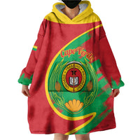 Cape Verde 1975-1992 Wearable Blanket Hoodie Coat Of Arms Grunge Style