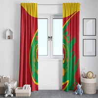 Cape Verde 1975-1992 Window Curtain Coat Of Arms Grunge Style