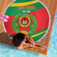 Cape Verde 1975-1992 Beach Blanket Unidade Trabalho Progresso