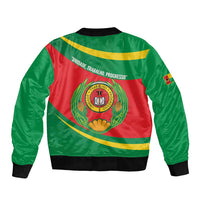 Cape Verde 1975-1992 Bomber Jacket Unidade Trabalho Progresso