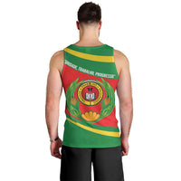Cape Verde 1975-1992 Men Tank Top Unidade Trabalho Progresso
