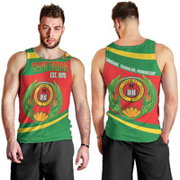 Cape Verde 1975-1992 Men Tank Top Unidade Trabalho Progresso