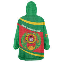 Cape Verde 1975-1992 Wearable Blanket Hoodie Unidade Trabalho Progresso