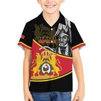 First Empire Of Haiti 1804-1806 Family Matching Puletasi and Hawaiian Shirt Jean-Jacques Dessalines Liberte ou la Mort!