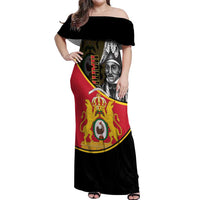 First Empire Of Haiti 1804-1806 Off Shoulder Maxi Dress Jean-Jacques Dessalines Liberte ou la Mort!