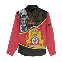 First Empire Of Haiti 1804-1806 Women Casual Shirt Jean-Jacques Dessalines Liberte ou la Mort!