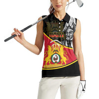 First Empire Of Haiti 1804-1806 Women Sleeveless Polo Shirt Jean-Jacques Dessalines Liberte ou la Mort!