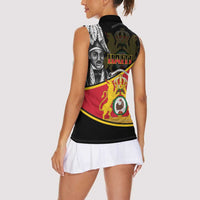 First Empire Of Haiti 1804-1806 Women Sleeveless Polo Shirt Jean-Jacques Dessalines Liberte ou la Mort!