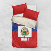 Second Empire of Haiti 1849-1859 Bedding Set Anpi an Ayiti Flag Style