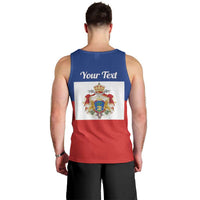 Personalised Second Empire of Haiti 1849-1859 Men Tank Top Anpi an Ayiti Flag Style