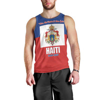 Personalised Second Empire of Haiti 1849-1859 Men Tank Top Anpi an Ayiti Flag Style