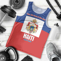 Personalised Second Empire of Haiti 1849-1859 Men Tank Top Anpi an Ayiti Flag Style