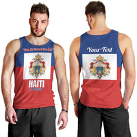 Personalised Second Empire of Haiti 1849-1859 Men Tank Top Anpi an Ayiti Flag Style
