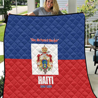 Second Empire of Haiti 1849-1859 Quilt Anpi an Ayiti Flag Style
