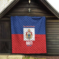 Second Empire of Haiti 1849-1859 Quilt Anpi an Ayiti Flag Style