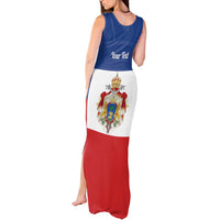 Personalised Second Empire of Haiti 1849-1859 Tank Maxi Dress Anpi an Ayiti Flag Style