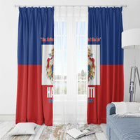 Second Empire of Haiti 1849-1859 Window Curtain Anpi an Ayiti Flag Style