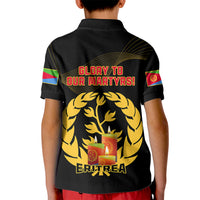 20 June Eritrea Martyrs Day Kid Polo Shirt Glory To Our Martyrs - Wonder Print Shop