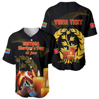 Personalised 20 June Eritrea Martyrs Day Baseball Jersey Glory To Our Martyrs - Wonder Print Shop