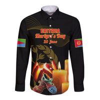 Personalised 20 June Eritrea Martyrs Day Long Sleeve Button Shirt Glory To Our Martyrs - Wonder Print Shop