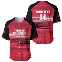 Custom Trinidad and Tobago Football Baseball Jersey 2025 Grunge Version - Wonder Print Shop